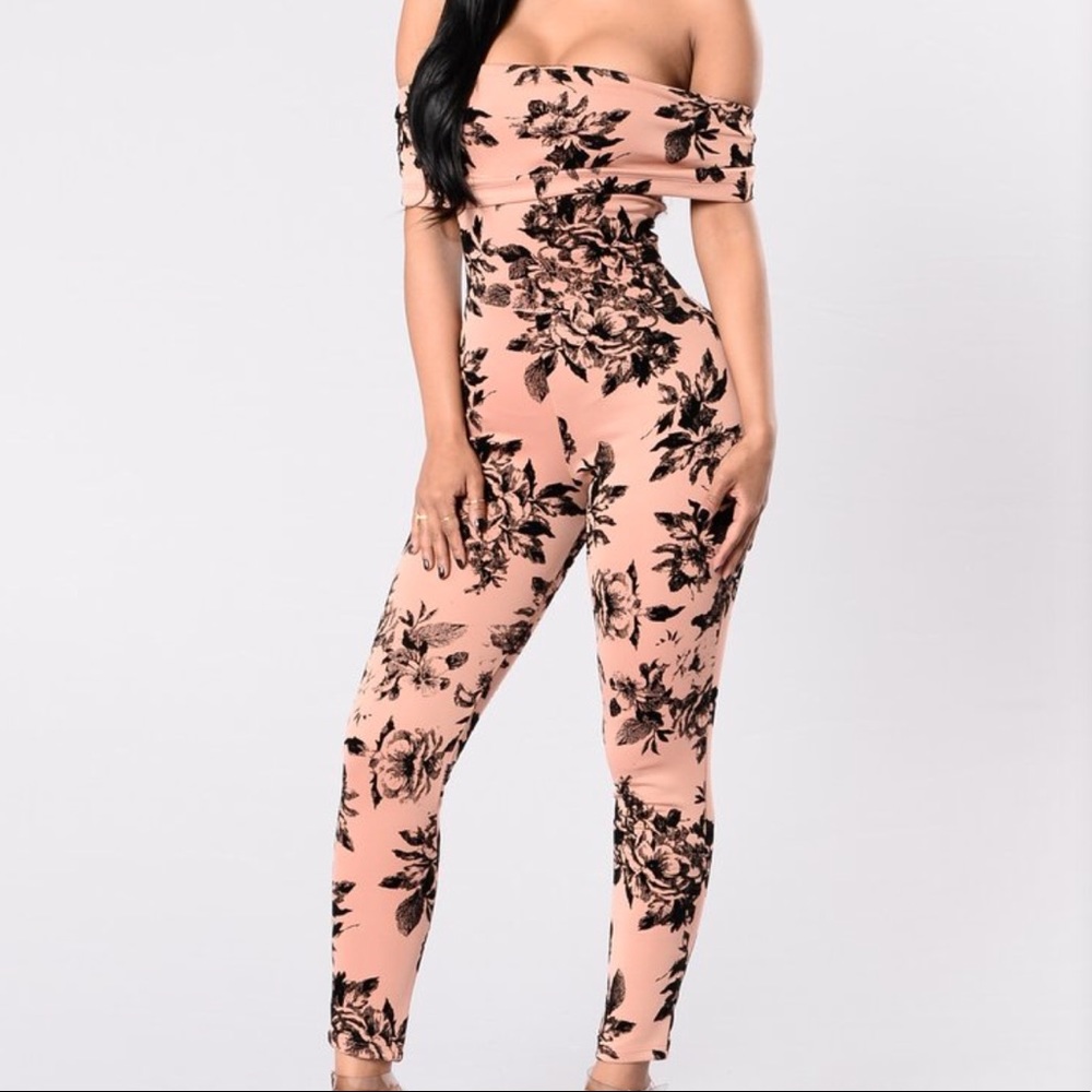 Fashion Nova Rose Jumpsuit